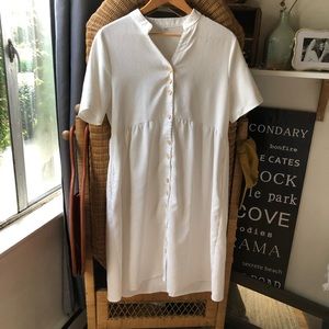 Cord midi dress